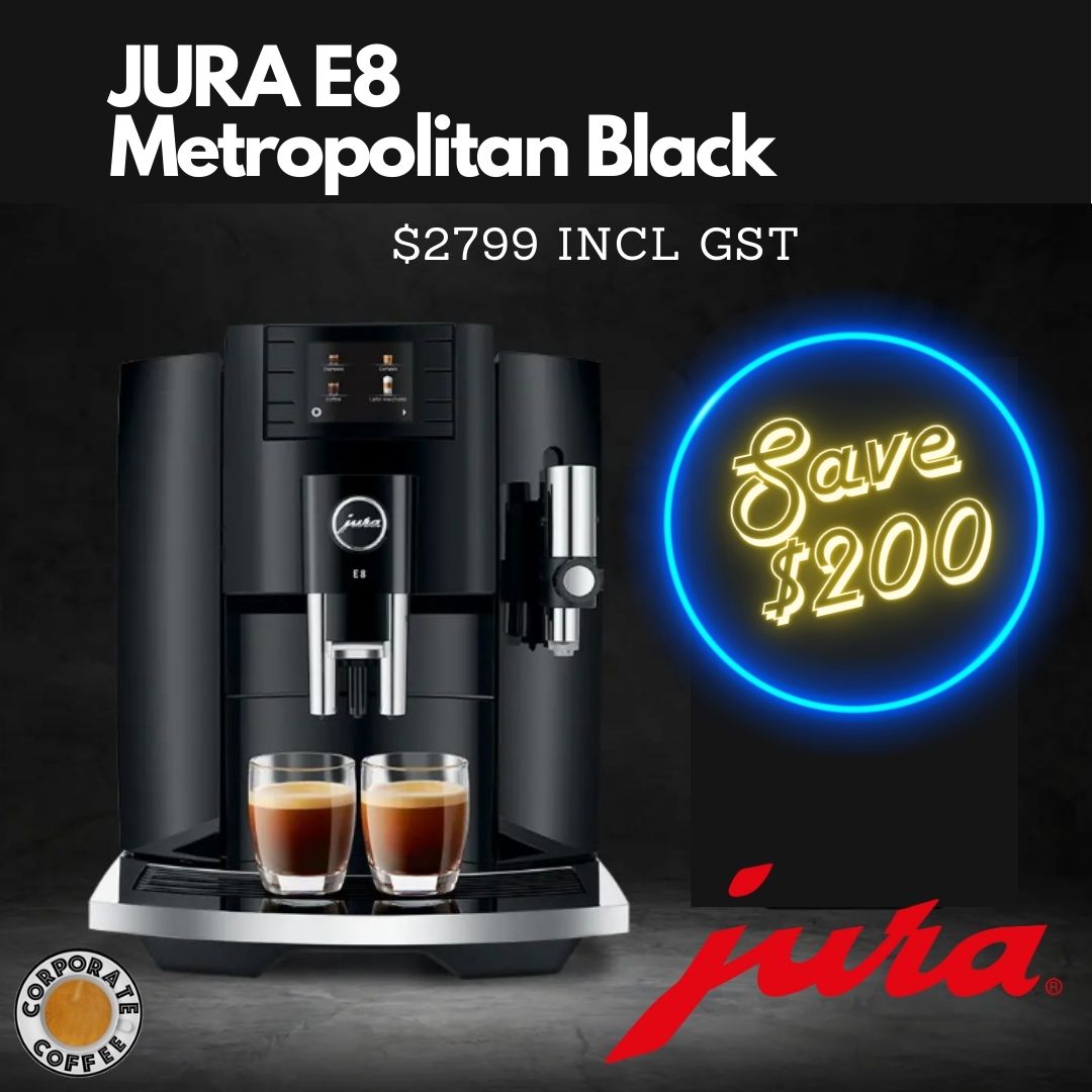 💥 Save BIG with the Jura E8 Metropolitan Black! 💰 Get your caffeine fix without breaking the bank - now $200 off! Elevate your coffee game with this sleek, stylish machine. Don't miss out on this amazing deal! ☕️ #JuraE8 #CoffeeLovers #SaveBig