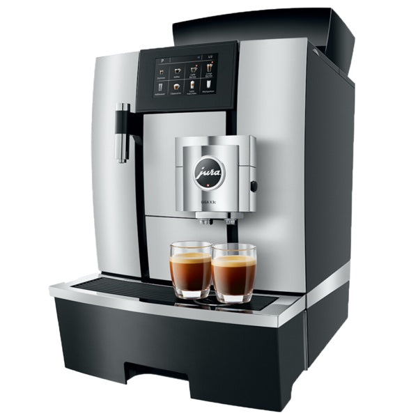 The Jura Giga X3c gen II is best suited for large offices that appreciate great coffee. Fitted with a direct water connection to keep the coffee flowing all day long. 