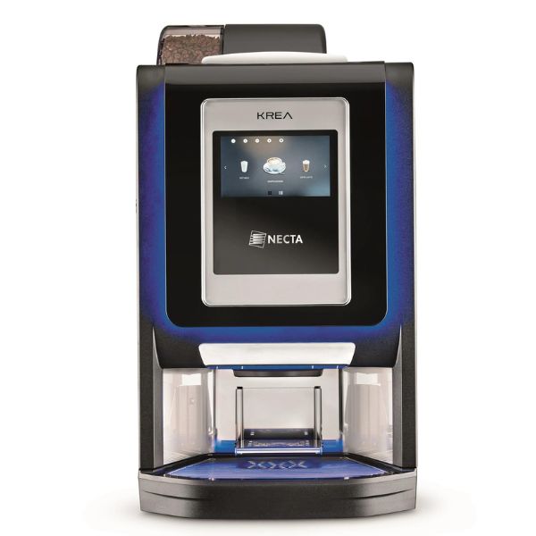 Necta Krea Touch is a perfect coffee machine for the large office that likes a lot of coffee choices. Fresh strong coffee, 