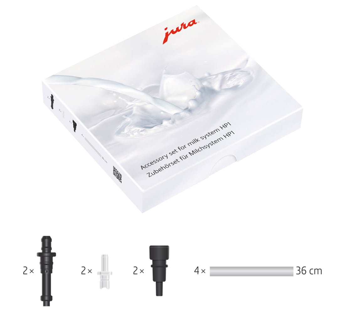 JURA HP1 Milk System Accessory Set – Milk Pipes and Connectors