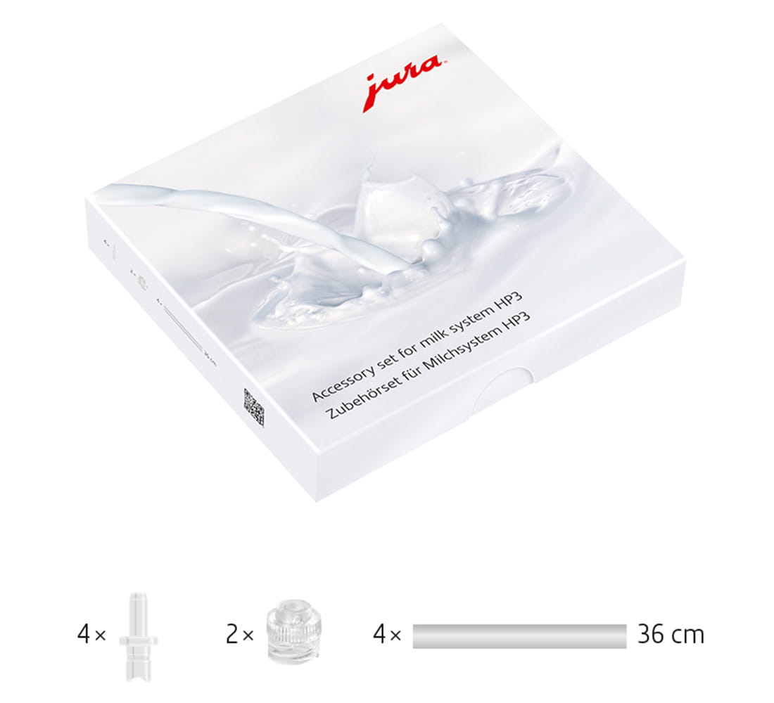 JURA HP3 Milk System Accessory Set – Milk Pipes and Connectors