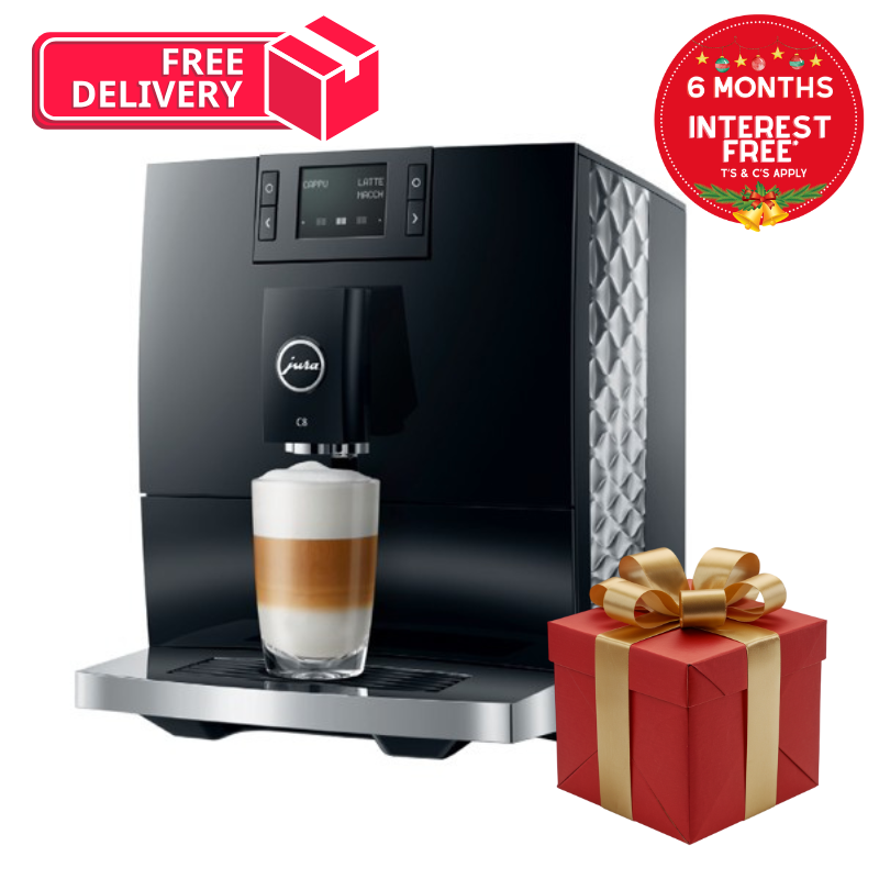 Jura C8 Christmas Bundle – includes a Gift Pack + Free Shipping