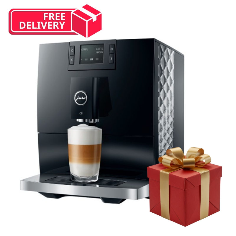 Jura C8 Christmas Bundle – includes a Gift Pack + Free Shipping