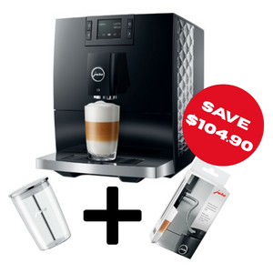 Jura C8 Coffee Machine + Milk System Bundle
