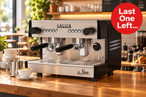 Gaggia La Nera Compact 2 Group Commercial Espresso Machine