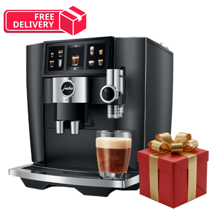 Jura J8 Twin Christmas Bundle – includes Gift Pack + Free Shipping