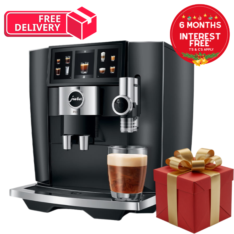 Jura J8 Twin Christmas Bundle – includes Gift Pack + Free Shipping