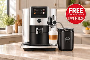 JURA S8 + FREE Cool Control 1L — Save $439.00
