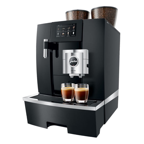 The Jura Giga X8c gen II is best suited for large offices that appreciate great coffee. Fitted with a direct water connection to keep the coffee flowing all day long. Makes a wide range of coffees and has two hoppers and twin grinders  