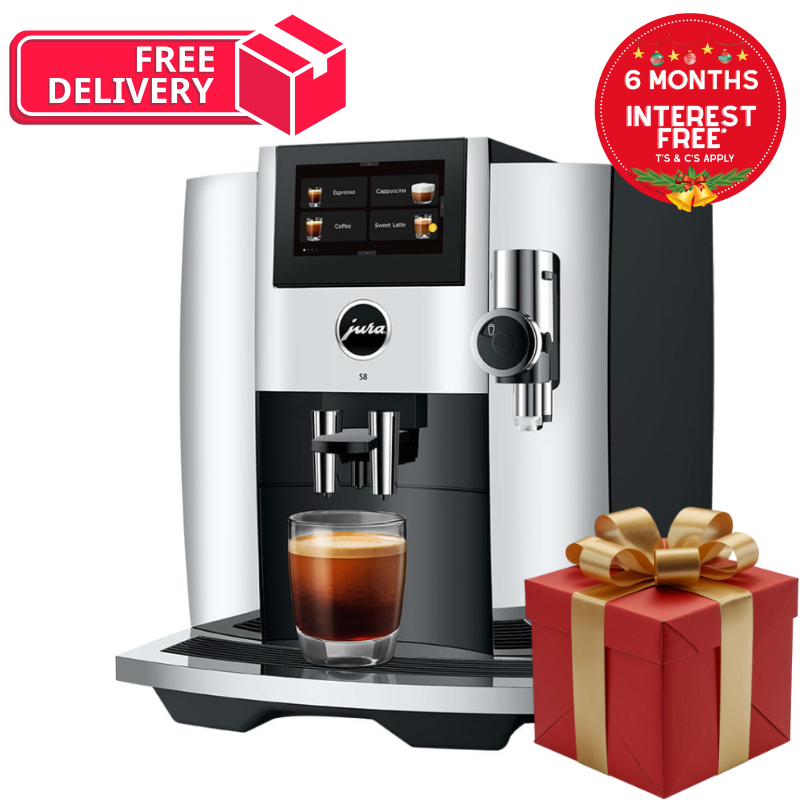 Jura S8 Christmas Bundle – includes a Gift Pack + Free Shipping