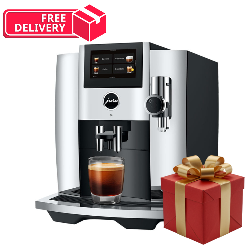 Jura S8 Christmas Bundle – includes a Gift Pack + Free Shipping