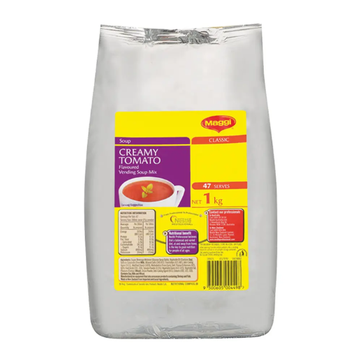 Maggi Tomato Vending Soup 1kg for Workplace Beverage Stations NZ