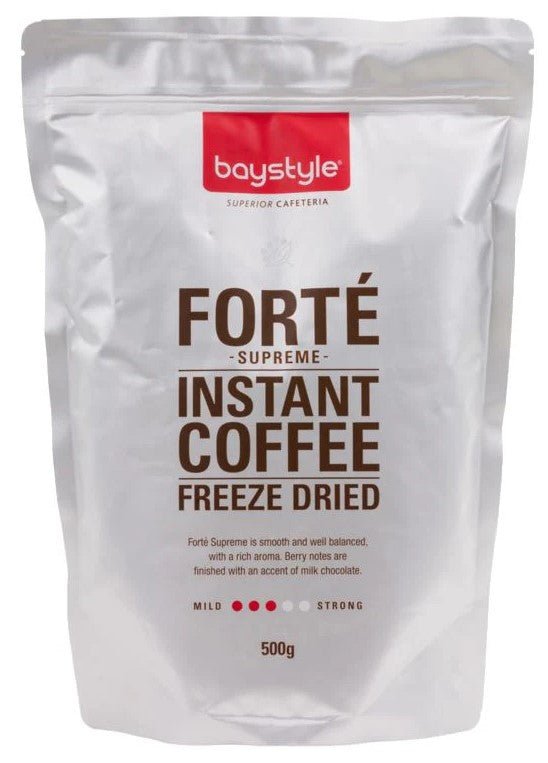 Baystyle - Forte freeze dried coffee 500g - Corporate Coffee