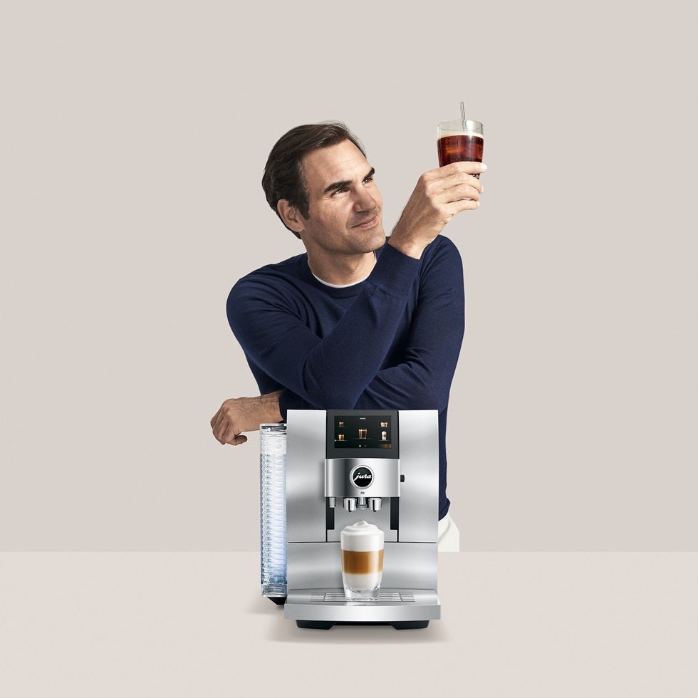Roger Federer loves the NEW Jura Z10 coffee machine.