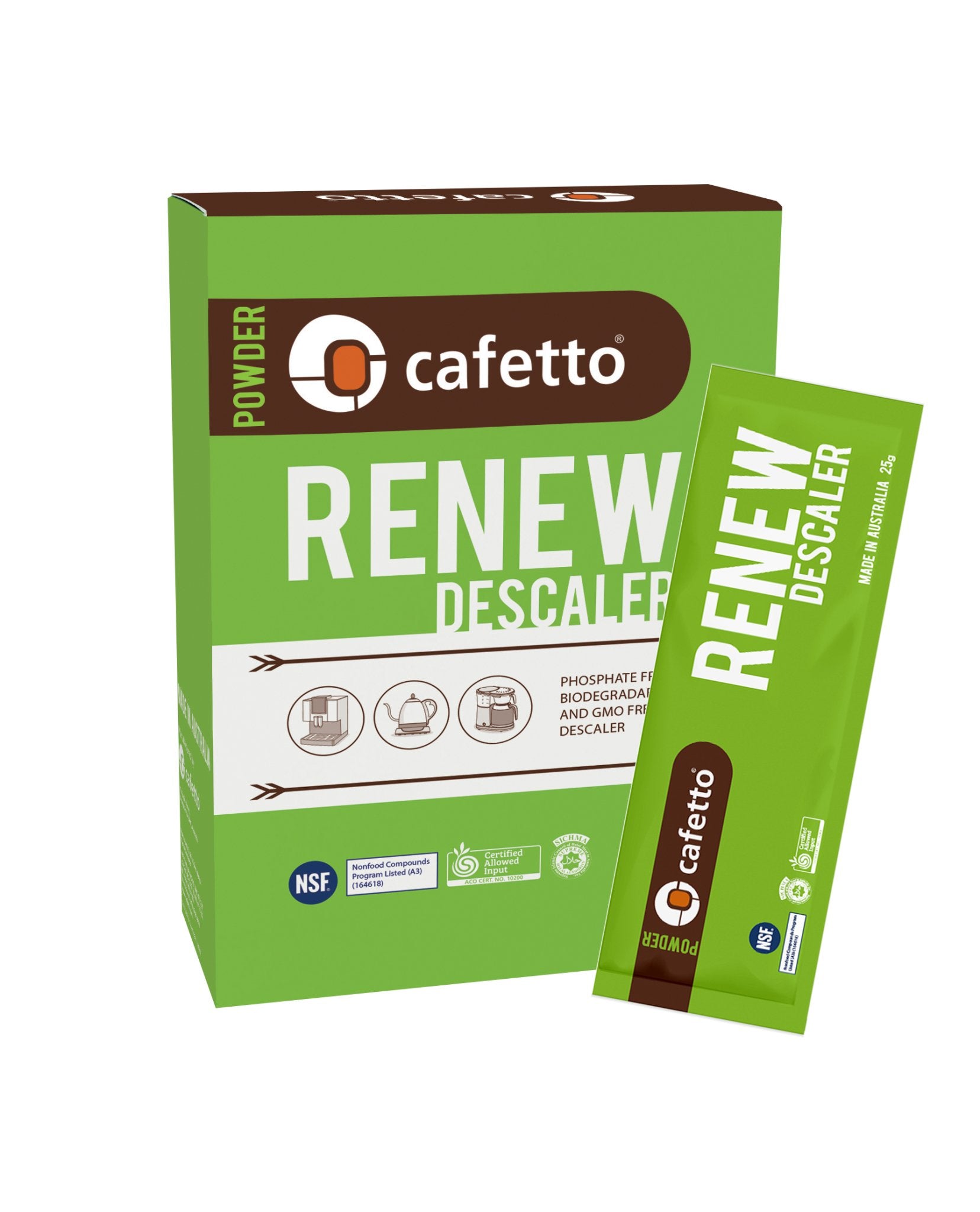 Cafetto Renew Descaler Corporate Coffee