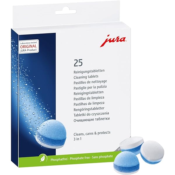 Jura - 3 phase Cleaning Tablets (25 pack) - Corporate Coffee