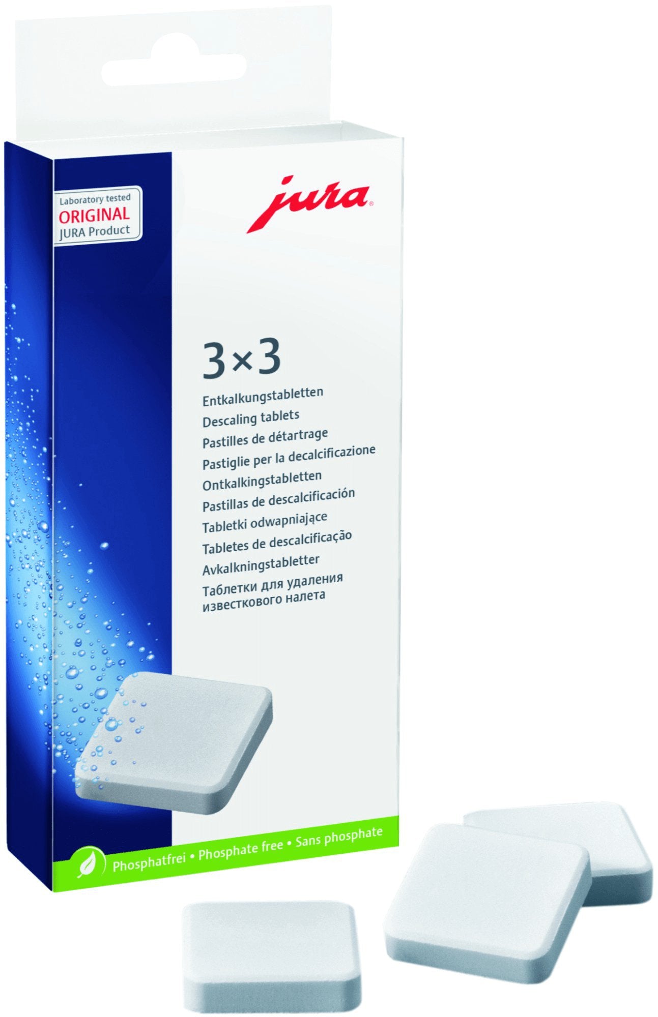 Jura 9 pack Descaling Tablets For Coffee Machines Corporate Coffee